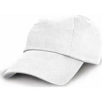 Kšiltovka Result Headwear Dětská baseballová čepice s nízkým profilem 6 panelová Barva: Bílá RH18J