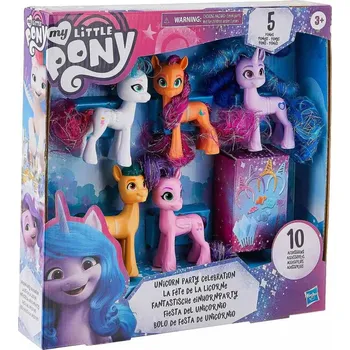 Figurka Hasbro My Little Pony Unicorn Party Celebration F2033 5 ks