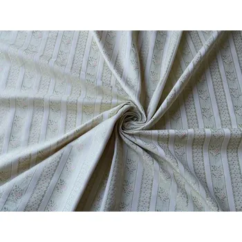 HEDVA ČESKÝ BROKÁT Historický brokát 160 50749 KYTICE V PRUZÍCH ecru | R32