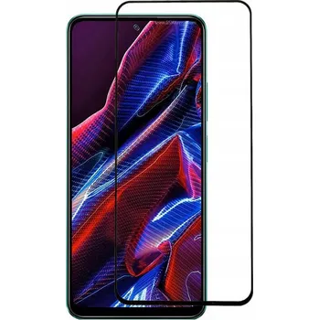 3D ochranné tvrzené sklo s rámečkem pro Xiaomi Poco X5 - černé