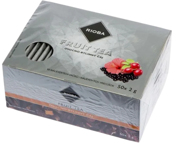 Foto Čaj Rioba Fruit Tea 50x 2 g - Zbozi.cz