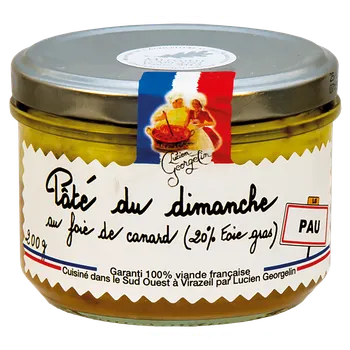 Hotové jídlo Lucien Georgelin - Nedělní terina s kachními játry (20% foie gras) 200g