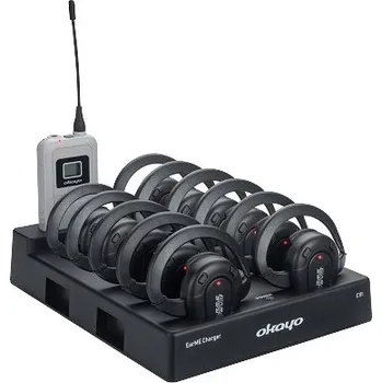 Vysílačka Průvodcovský systém Okayo EarME 11+1 (dobíjecí základna)
