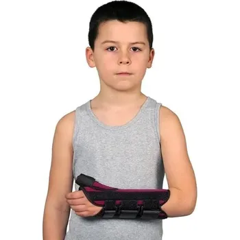 Ortex ortéza zápěstí a palce 028 - I. - Levá—Ortéza pro fixaci zápěstí a palce s pevnými dlahami a dopínacími popruhy