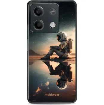 Pouzdro na mobilní telefon Lesklý kryt Mobiwear Glossy - Xiaomi Redmi Note 13 5G - G003G Astronaut na samotce (Prémiové lesklé pouzdro, obal, kryt Mobiwear Glossy na mobil Xiaomi Redmi Note 13 5G - G003G Astronaut na samotce, materiál Plast + TPU silikon - krytí po všech stranách,)