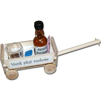 Žertovný předmět Vozík plný rozkoše