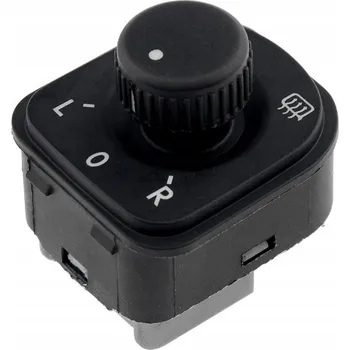 Přepínač nastavení sklopných zrcátek VW Golf V VI Jetta III Passat B6 B7 Tiguan(5N)