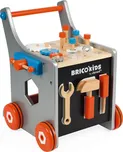 Janod BricoKids Chodítko a vozík s nářadím 25 ks