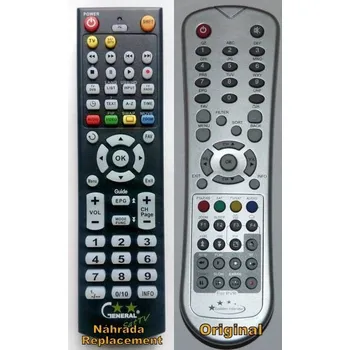Dálkový ovladač GOLDEN INTERSTAR DSR-9000 - kompatibilní značkový dálkový ovladač General