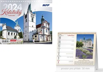 Kalendář MFP Stolní mini kalendář 1061472 Katolický 2024