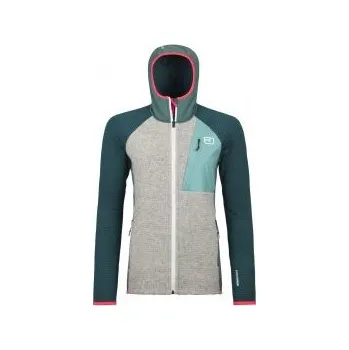 Dámská mikina Ortovox Fleece Gp Classic Knit Hoody W arctic grey XS; Zelená bunda + DÁREK DLE VÝBĚRU!