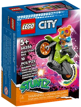 Stavebnice LEGO LEGO City 60356 Medvěd a kaskadérská motorka