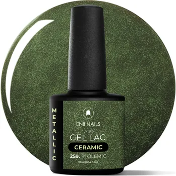 Lak na nehty ENII NAILS Gel lak Ceramic 259 Ptolemic - gelový lak bez HEMA, 10 ml