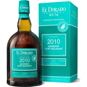 Rum El Dorado Diamond Port Mourant 2010 49,1% 0,7l (karton)