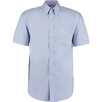 Pánská košile Kustom Kit Pánská košile KK109 Light Blue 36 (14)