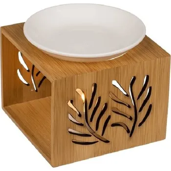 Aroma lampa Aromalampa bambusová Listy, přírodní