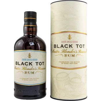 Rum Black Tot Master Blenders Reserve 2022 54,5% 0,7l (tuba)