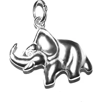 Přívěsek Stříbrný přívěsek slon - P742 (Stříbrný přívěsek slon)