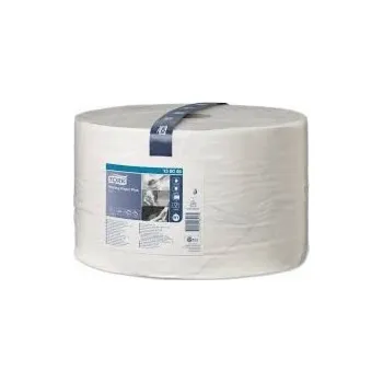 Papírová utěrka Sponky TORK Průmyslový čisticí hadřík, velká role 420 Performance, bílá (23,5 cm x 510 m)