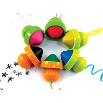 Kresba Voskové pastelky s kulatými držadly