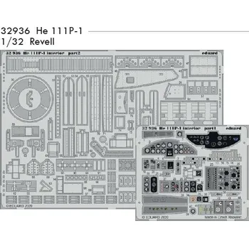 Plastikový model Eduard 1/32 He 111P-1 (REVELL)
