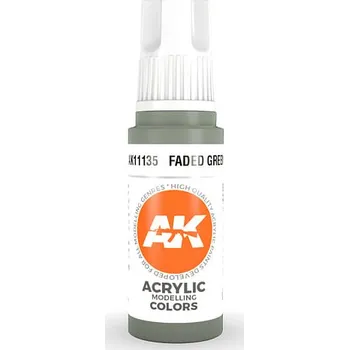 Modelářská barva AK Interactive: General Series - Faded Green 17ml