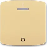 ABB 3558A-A00933 D Kryt jednoduchý s potiskem a čirým průzorem (pro spínače řaz. 3S)