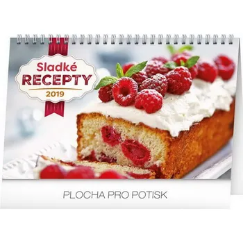 Kalendář PRESCO GROUP Stolní kalendář Sladké recepty 2019