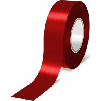 Izolační páska Dedra PVC elektroizolační páska, červená, 19mmx10m
