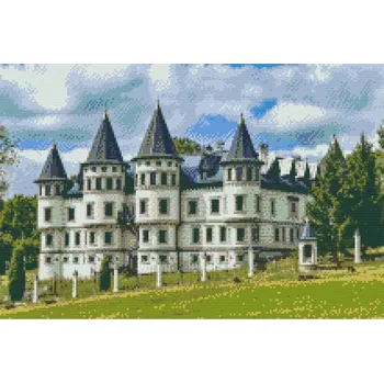 Diamantové malování Diamantové malování - Hrad Marcus Velikost: 40x60cm, Rámování: Pouze srolované plátno, Diamanty: Čtvercové