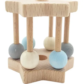 Hračka pro kojence Hess Chrastítko hvězdička modrá