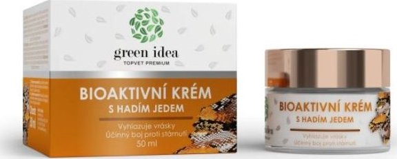 Green idea Bioaktivní krém s hadím jedem 50 ml