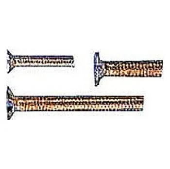 RC náhradní díl Šroub se zápustnou hlavou M2x5, poniklovaná mosaz, 20 ks.