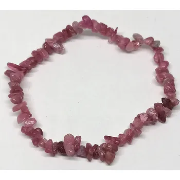 Náramek Rubelitový sekaný náramek