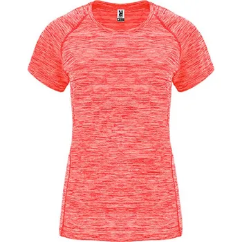 Roly Austin Dámské funkční tričko CA6649 Heather Fluor Coral 244 XXL