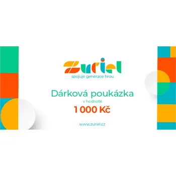 Dárkový potravinový koš Zuriel Dárková poukázka 1000,- Kč - ZURIEL - Fyzicky