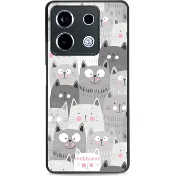 Pouzdro na mobilní telefon Lesklý kryt Mobiwear Glossy - Xiaomi Redmi Note 13 Pro 5G / Poco X6 5G - G045G - Kočičky (Prémiové lesklé pouzdro, obal, kryt Mobiwear Glossy na mobil Xiaomi Redmi Note 13 Pro 5G / Poco X6 5G - G045G - Kočičky, materiál Plast + TPU silikon - krytí po všec