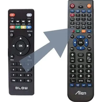 Dálkový ovladač Vysílač DO BLOW Android 4K TV BOX - náhrada