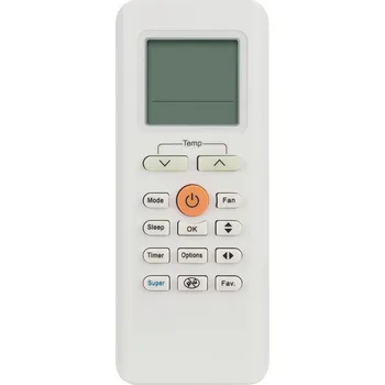 MIDEA MA-09NXD0-I, MA-12NXD0-I, MA-18NXD0-I, MA- 18N8DO-O, MA-24NXD0-I, MSMA-09CRDN1, MSMA-12CRDN1, MSMA-18CRDN1, MSMA-22CRDN, MSMAAU-09HRDN1-QRD0GW - náhradní dálkový ovladač