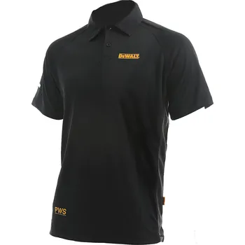 pracovní tričko Pánské polo tričko černé Rutland ORIGINAL DeWALT DEW48908 Velikost: 2XL