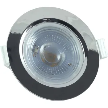 Bodové svítidlo Bodové LED světlo 3W - kruhové TR 401 / 9369 TRIXLINE Stříbrná