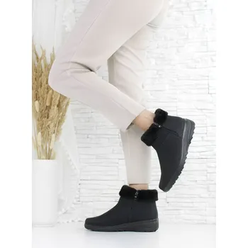 Dámská zimní obuv Chun sen Kotníkové boty na klínku G915-1B Velikost: 36