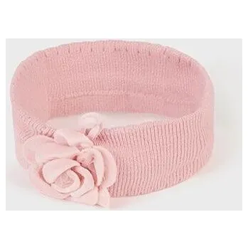 Čelenka pletená čelenka pro miminka Mayoral 9675-63 růžová velikost uni