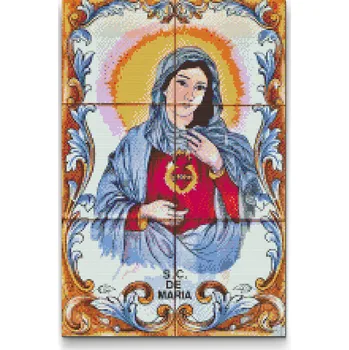 Diamantové malování Diamantové malování - Madonna Velikost: 40x60cm, Rámování: Pouze srolované plátno, Diamanty: Čtvercové