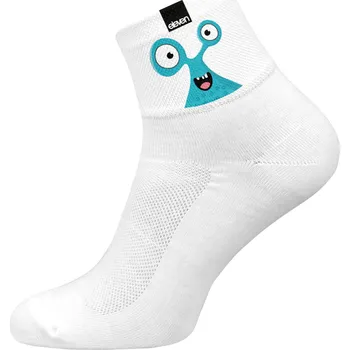 Dámské ponožky Ponožky ELEVEN Huba Monster Bluee Velikost: M (39-41)