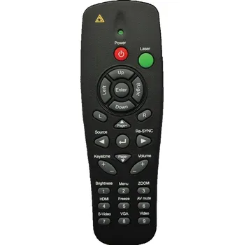 Dálkový ovladač OPTOMA ep721, ep7155I, tx7144, ep-1691E, ew1691E, tx615-3D, ex615, ex612, dx349, h114, ex762 - náhradní dálkový ovladač