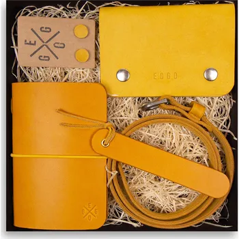 Kosmetická sada Eggo Ladies Kit - výhodná dárková souprava pro ženy Tmavě hnědá