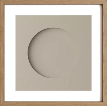 Plakát Idealform Poster no. 1 Minimalist circle Barva: Smokey taupe, S textem: Bez textu