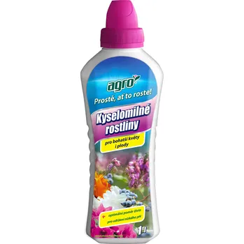 Hnojivo AGRO CS a.s. AGRO Kapalné hnojivo pro kyselomilné rostliny 1 l NOVINKA