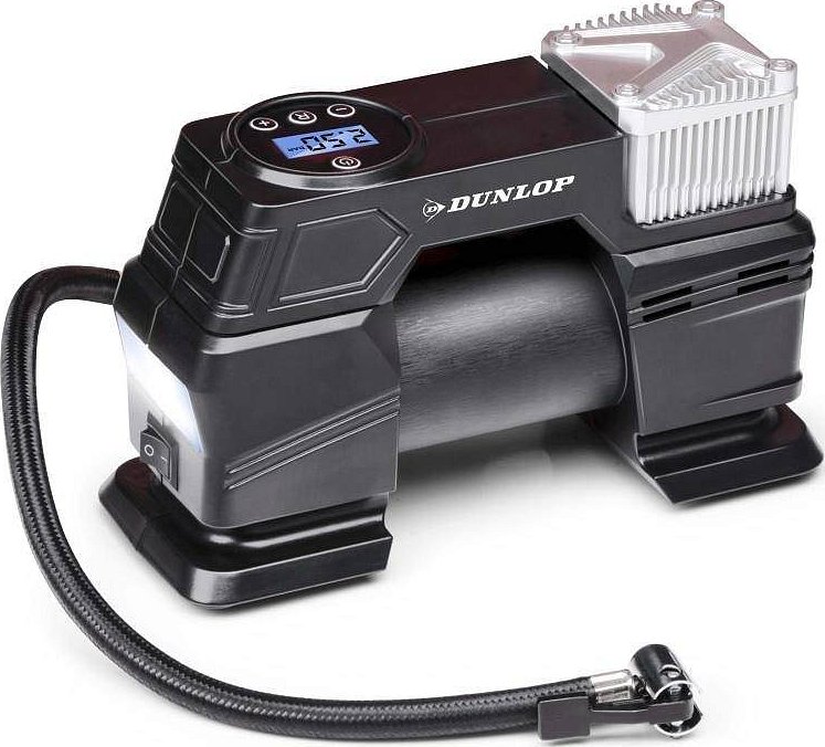 Dunlop Automotive 10214 Draadloze mini-compressor, 12 V accu